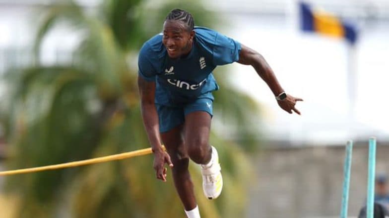 Jofra Archer Set for Return in T20I Series-Opener Against Pakistan 