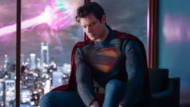 Superman: James Gunn Reveals First Look at David Corenswet’s Man of Steel Suit! DC Universe Movie To Release on July 11, 2025 (See Pic)