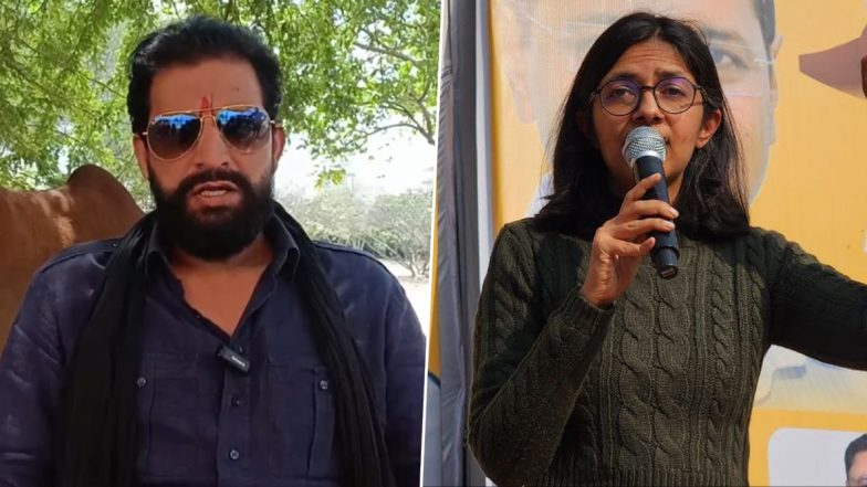 Swati Maliwal 'Assault' Case: Ex-Husband Naveen Jaihind Claims Rajya Sabha MP's Life in Danger, Says 'Sanjay Singh Is Acting' (Watch Videos)