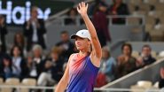 Iga Swiatek vs Naomi Osaka, French Open 2024 Free Live Streaming Online: How to Watch Live TV Telecast of Roland Garros Women’s Singles Tennis Match?