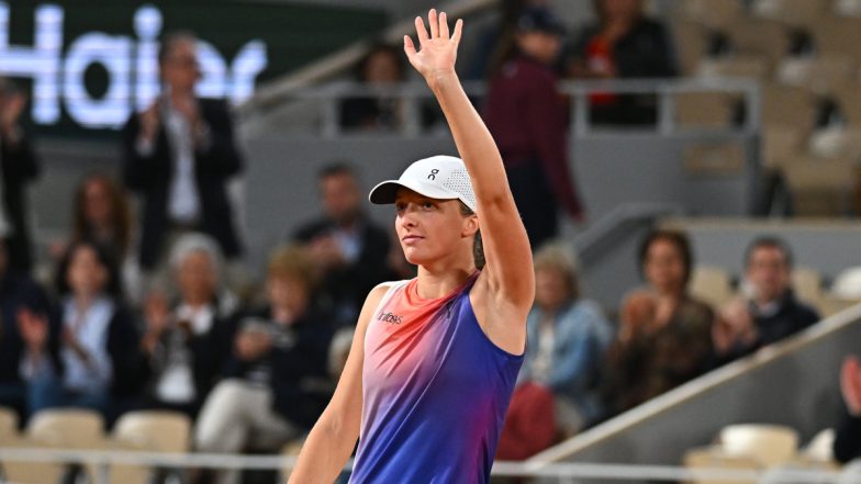 Iga Swiatek vs Naomi Osaka, French Open 2024 Free Live Streaming Online: How to Watch Live TV Telecast of Roland Garros Women’s Singles Tennis Match? | 🎾 LatestLY