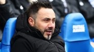 Premier League 2023&ndash;24: Roberto De Zerbi Set To Leave Brighton at End of Season