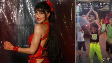 Jacqueline Fernandez Recreates ‘Yimmy Yimmy’ Hookstep With Adorable Co-Stars