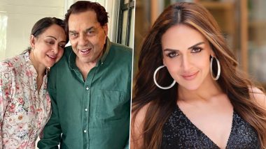 Dharmendra-Hema Malini 44th Wedding Anniversary: Daughter Esha Deol Shares Adorable Post to Celebrate Her Parent’s Special Day (View Pic)