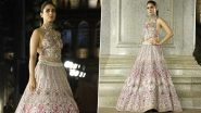 Mira Rajput Looks Absolutely Gorgeous in Pastel-Hued Lehenga; See Her Stunning Pictures as She Walks The Ramp