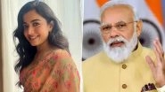 PM Narendra Modi Quotes Rashmika Mandanna&rsquo;s Video Post on Mumbai&rsquo;s Atal Setu, Says &lsquo;Nothing More Satisfying Than Connecting People&rsquo;