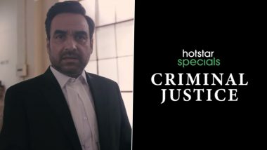 Criminal Justice Season 4 Confirmed! Pankaj Tripathi Returns As Lawyer Madhav Mishra in Upcoming Crime Drama Series (Watch Video)