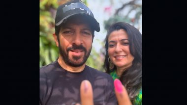 Lok Sabha Elections 2024: Kabir Khan and Mini Mathur Flaunt Their Inked Fingers After Casting Votes in Mumbai (View Pic)