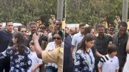 Shah Rukh Khan, Gauri Khan Along With Their Kids Aryan Khan, Suhana Khan and AbRam Arrive at Polling Booth To Cast Their Votes for Lok Sabha Elections 2024 (Watch Video)