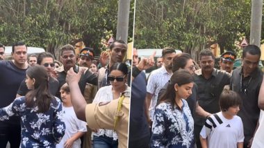 Shah Rukh Khan and His Family Arrive in Style to Cast Their Votes at Mumbai Polling Booth (Watch Video)