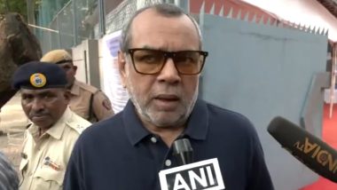 Paresh Rawal Casts His Vote in Mumbai for Lok Sabha Elections 2024; Actor Suggests for ‘Increase in Taxes’ for Those Who Don’t Vote (Watch Video)