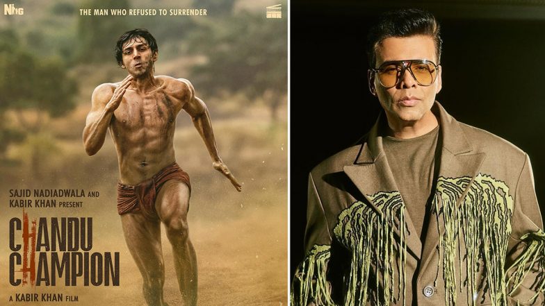 Karan Johar Is in Awe of Kartik Aaryan’s Chandu Champion Trailer, Says ‘Blood, Sweat, and Tears Are Evident’