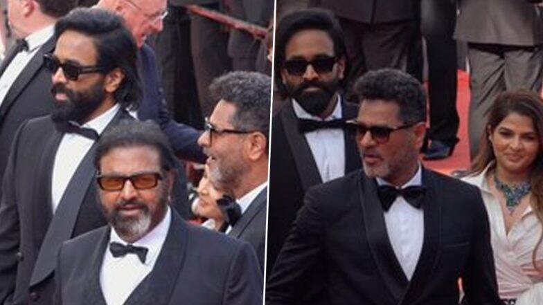 Prabhu Deva, Mohan Babu, Vishnu Manchu Walk Cannes Red Carpet in Style