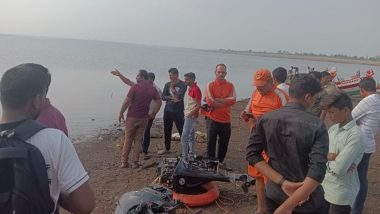 Boat Capsize in Pune: Six Missing As Boat Capsizes in Ujani Dam Waters, Rescue Operation Underway (See Pics and Video)