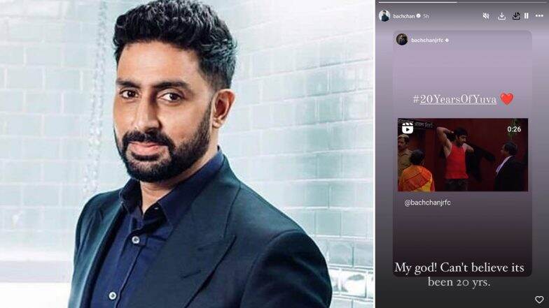 Abhishek Bachchan Gets Nostalgic as Yuva Clocks 20 Years