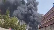 Dombivli Boiler Blast: Series of Explosions Followed by Fire Rock Private Chemical Factory in MIDC Complex in Maharashtra's Thane, Casualties Feared (Watch Video)