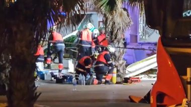 Spain Restaurant Collapse: At Least Four People Killed, Over 20 Others Injured After Medusa Beach Club Collapses in Majorca (Watch Video)