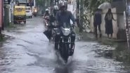 Kerala Weather Update: Flooding, Uprooting of Trees Reported As Heavy Rains Continue To Lash Several Parts of State, IMD Sounds Red Alert in 2 Districts (Watch Video)