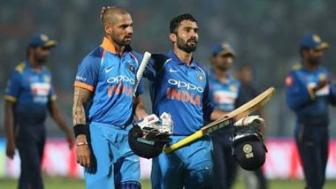 Shikhar Dhawan Pens Down Special Farewell Note For Dinesh Karthik As the Latter Retires From IPL (See Post)