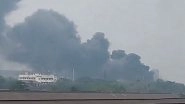 Mumbai Fire: Six People Injured After Massive Blaze Erupts at Industrial Compound in Dharavi Area (Watch Video)