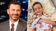 Jimmy Kimmel Reveals His Son Billy Underwent Third Open-Heart Surgery, Says ‘You Are the Toughest 7-Year-Old We Know’ (See Pic)