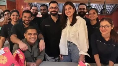 Anushka Sharma and Virat Kohli Enjoy Dinner Date With Zaheer Khan and Sagarika Ghatge; Video From Their Outing Goes Viral – WATCH