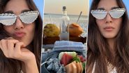 ‘Beach Please!’ Kiara Advani Pouts in Breezy Sun-Kissed Selfies From Seaside Vacay, Enjoys Fruit Salad and More (See Pics)