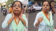 Ujjain: Woman Official Posted on Election Duty Allegedly Pressurised People to Vote in Favour of BJP at Polling Booth in Madhya Pradesh, Video Surfaces