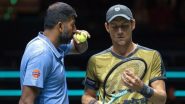 Sander Gille-Joran Vliegen vs Rohan Bopanna-Matthew Ebden, French Open 2024 Free Live Streaming Online: How to Watch Live TV Telecast of Roland Garros Men’s Doubles Quarterfinal Tennis Match?