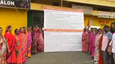 Nashik Lok Sabha Election 2024: People in Govardhan Village Declare To Boycott Voting on May 20 (Watch Video)