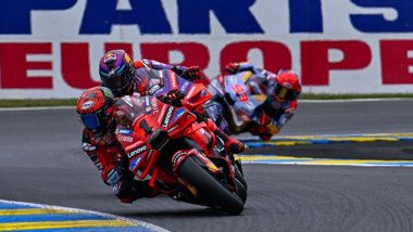 MotoGP 2024: Jorge Martin Astounds As Marc Marquez Pounces Late on Francesco Bagnaia in Grand Prix de France