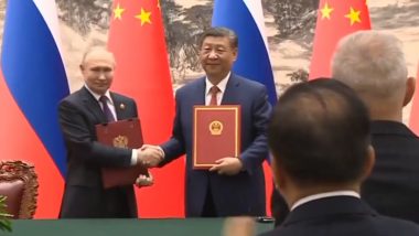 Vladimir Putin's China Visit: President Xi Jinping, Counterpart Sign and Issue Joint Statement on Deepening China-Russia Ties