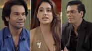 Mr and Mrs Mahi: Rajkummar Rao and Janhvi Kapoor Talk About Their Journey With Karan Johar Ahead of Movie Release (Watch Video)