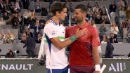Novak Djokovic Advances to Second Round of French Open 2024, Defeats Pierre-Huges Herbert in Straight Sets (Watch Video Highlights)