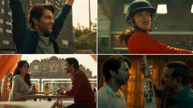 Mr and Mrs Mahi Trailer: Rajkummar Rao Coaches Janhvi Kapoor for Cricket Glory in This Thrilling Sports Drama (Watch Video)