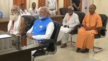 PM Narendra Modi Files Nomination From Varanasi Constituency for Lok Sabha Elections 2024 (Watch Video)