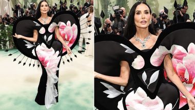 Met Gala 2024: Demi Moore’s Jaw-dropping Look in Harris Reed’s 3D Gown (View Pics)