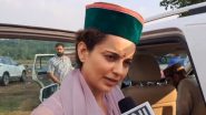 Himachal Pradesh: BJP’s Kangana Ranaut Accuses Congress of Hurling Stones at Her During Election Rally in Kaza (Watch Video)