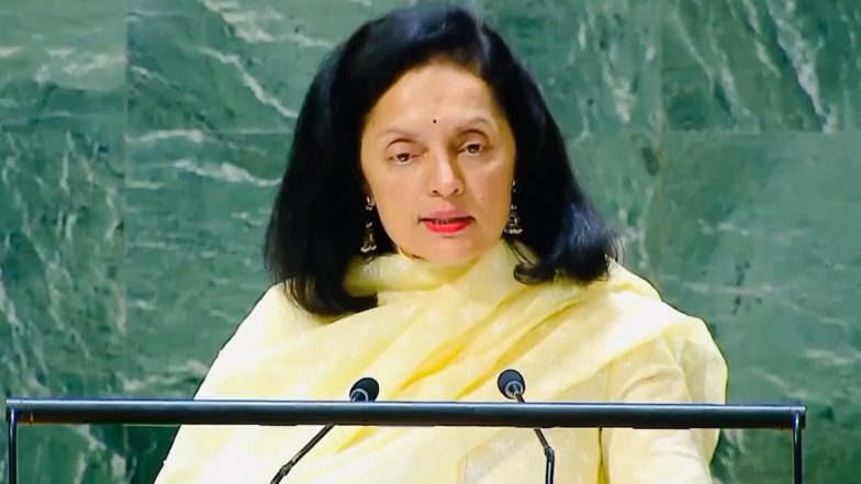 &lsquo;Simply Unacceptable&rsquo;: India Condemns Dire Humanitarian Crisis in Gaza As Israel-Hamas War Intensifies (Watch Video)
