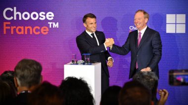 Microsoft Announces To Invest 4 Billion Euros in Cloud and AI Infrastructure During ‘Choose France’ Summit, Promises to Growing Artificial Intelligence Economy of Country