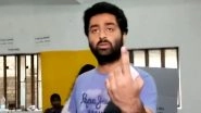 Lok Sabha Elections 2024: Arijit Singh Casts His Vote in Murshidabad, West Bengal (Watch Video)