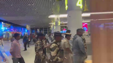 Prajwal Revanna Sex Videos Case: Suspended JDS MP Returns to India, Arrested at Bengaluru Airport, To Be Produced in Court Today (See Pics and Videos)