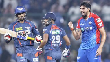 IPL 2024: Riding on Fiery Death Bowling, Delhi Capitals Neutralise Fightback by Nicholas Pooran, Arshad Khan; Beat Lucknow Super Giants by 19 Runs