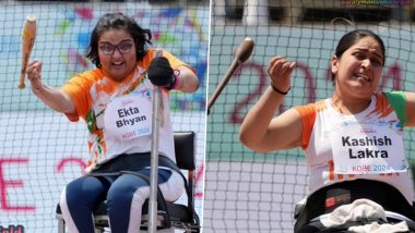 Ekta Bhyan Wins Gold Medal With Season’s Best Effort in Club Throw at World Para Athletic Championships 2024 (Watch Video)