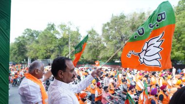 Delhi Lok Sabha Election 2024: BJP Holds Bike Rally in National Capital in Support of PM Narendra Modi Ahead of Polling on May 25 (See Pics and Video)