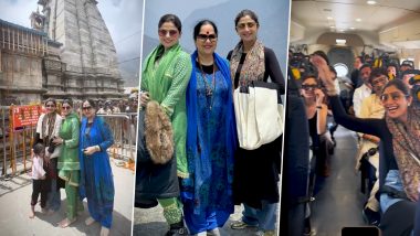 Shilpa Shetty ‘Checks Off’ Kedarnath From Her Bucket List, Shares Mesmerising Highlights of Her Pilgrimage on Insta (Watch Video)