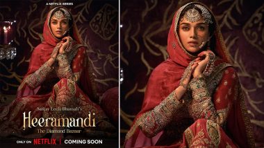 Heeramandi – The Diamond Bazaar: Aditi Rao Hydari Grateful for Role in Series, Actress Says ‘I Am Lucky I Get to Be the Face of Exquisite Period Dramas’