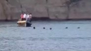 Gujarat: Seven Feared Drowned in Narmada River; Search Operation Underway (Watch Video)