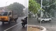 Tamil Nadu Rains: Heavy Rainfall and Thunderstorms Sweep Through Kanchipuram, Netizens Share Videos