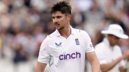 England Pacer Josh Tongue Sidelined for Indefinite Period with Pectoral Injury Ahead of Test Summer 2024